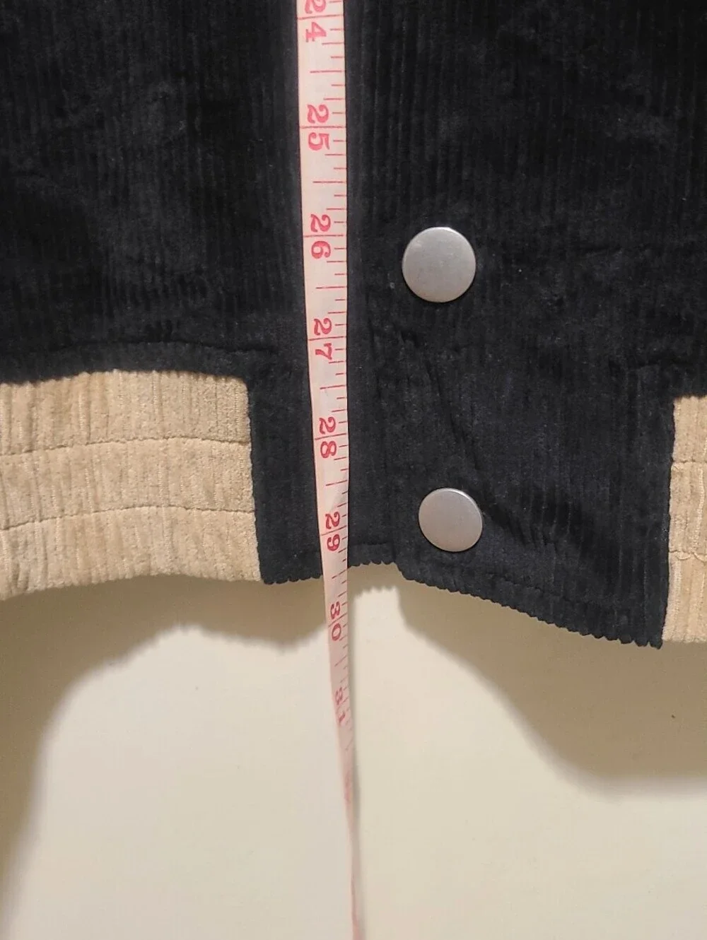 Homme Femme Corduroy Bomber Jacket – Men's 3XL